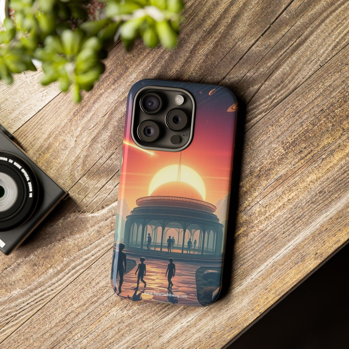 Quantorian Sunrise Roast - Phone Case (iPhone 14-17)
