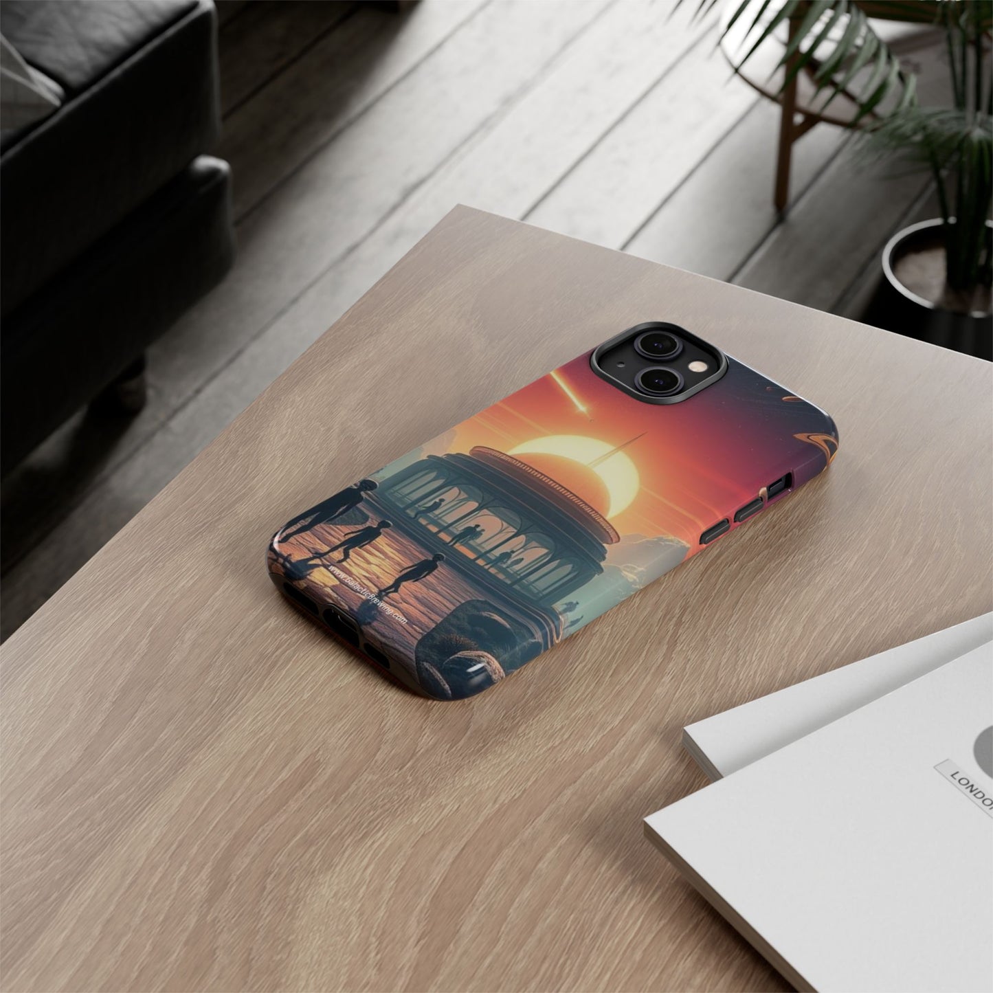 Quantorian Sunrise Roast - Phone Case (iPhone 14-17)