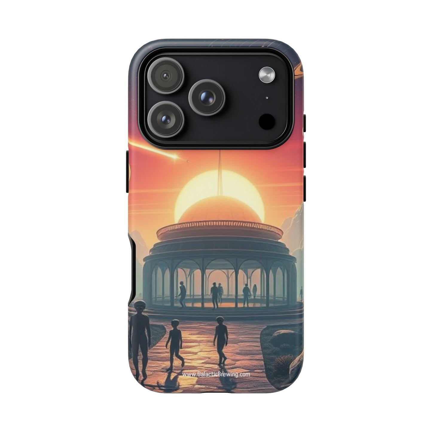 Quantorian Sunrise Roast - Phone Case (iPhone 14-17)