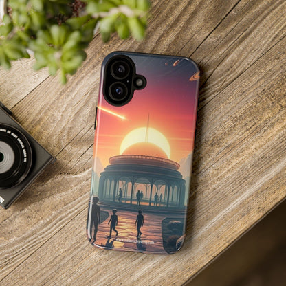 Quantorian Sunrise Roast - Phone Case (iPhone 14-17)