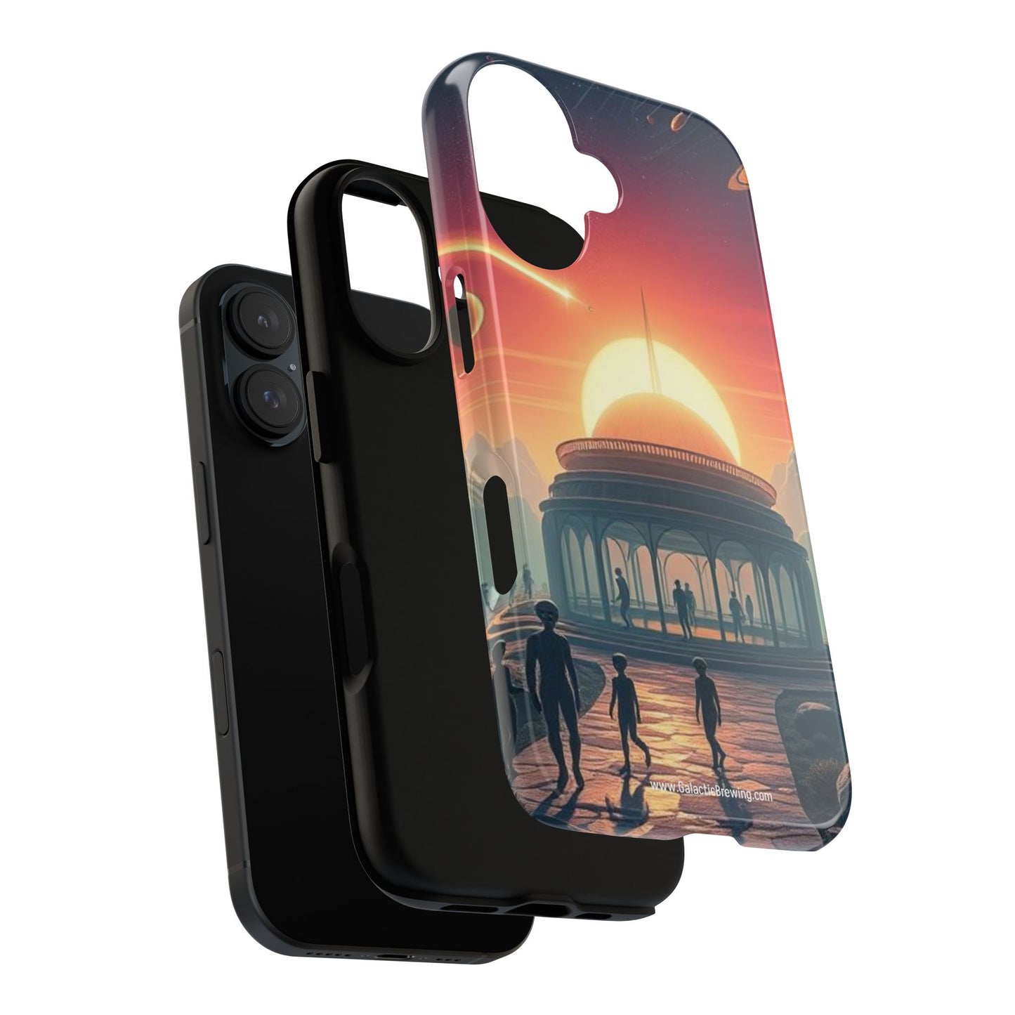 Quantorian Sunrise Roast - Phone Case (iPhone 14-17)