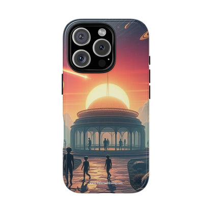 Quantorian Sunrise Roast - Phone Case (iPhone 14-17)