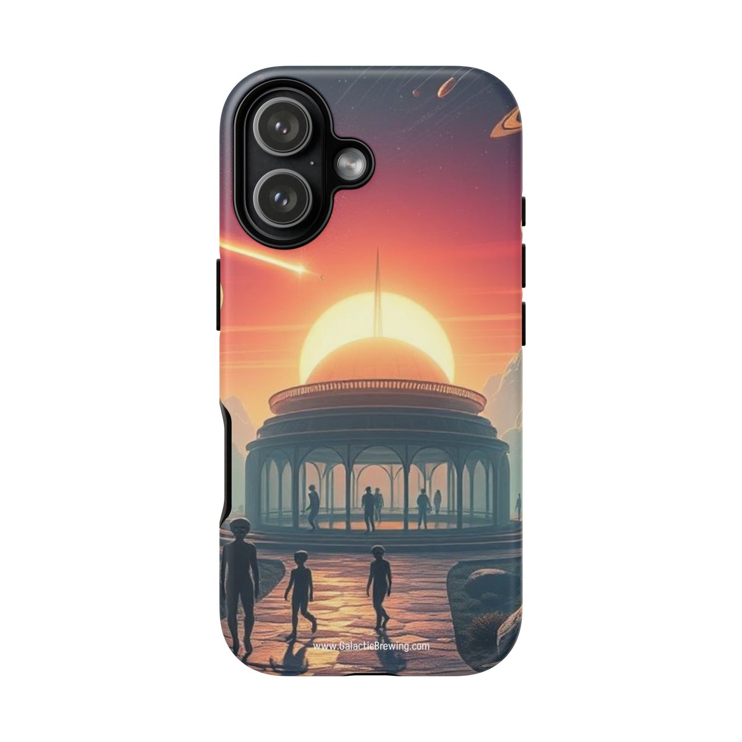 Quantorian Sunrise Roast - Phone Case (iPhone 14-17)