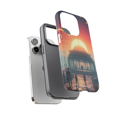 Quantorian Sunrise Roast - Phone Case (iPhone 14-17)