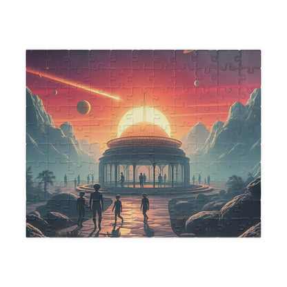 Quantorian Sunrise Roast - Jigsaw Puzzle (110pcs)