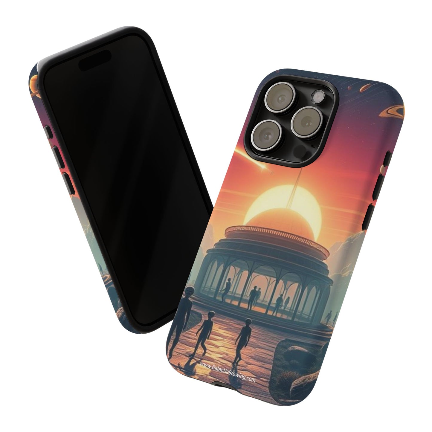 Quantorian Sunrise Roast - Phone Case (iPhone 14-17)