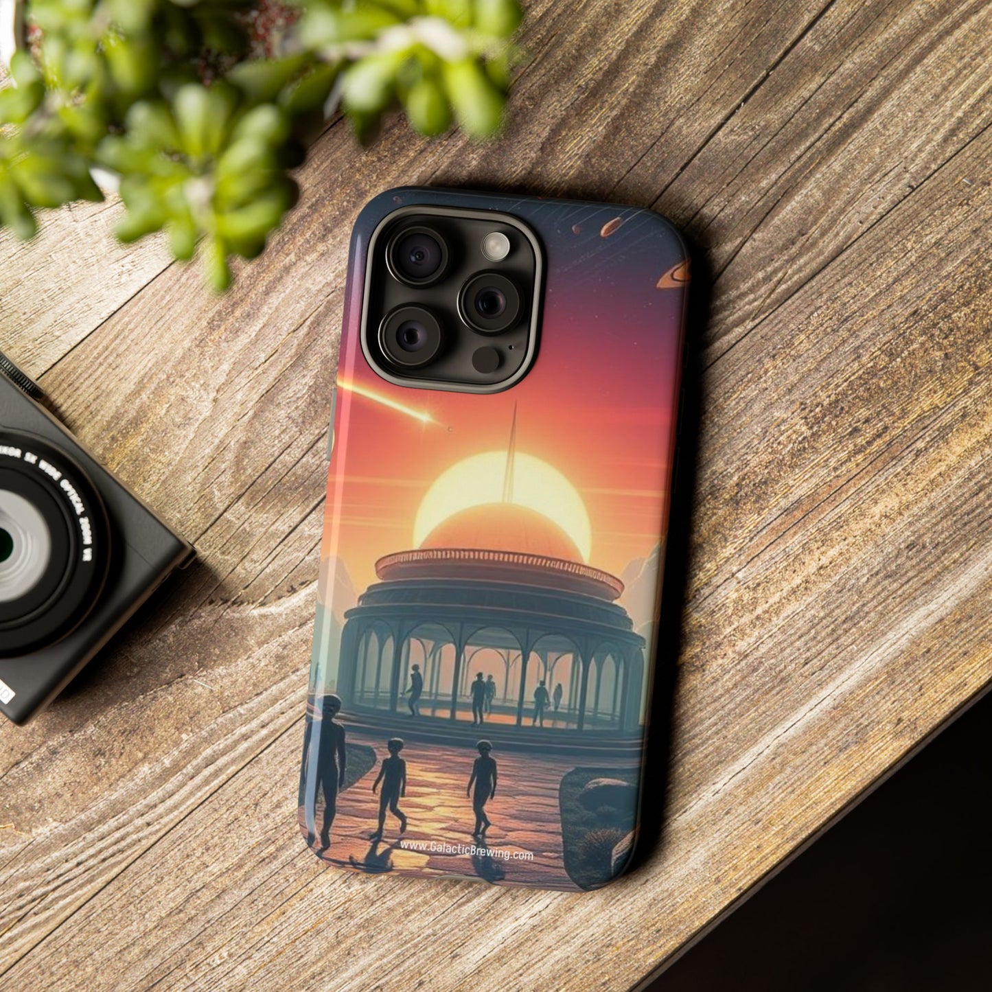 Quantorian Sunrise Roast - Phone Case (iPhone 14-17)