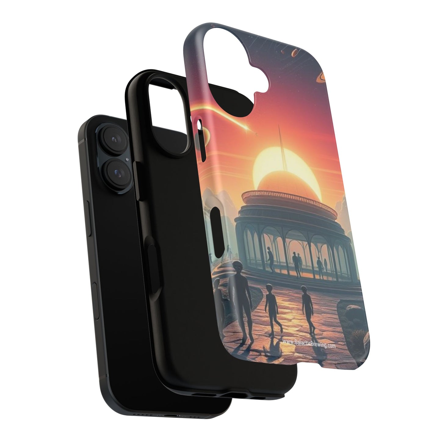 Quantorian Sunrise Roast - Phone Case (iPhone 14-17)