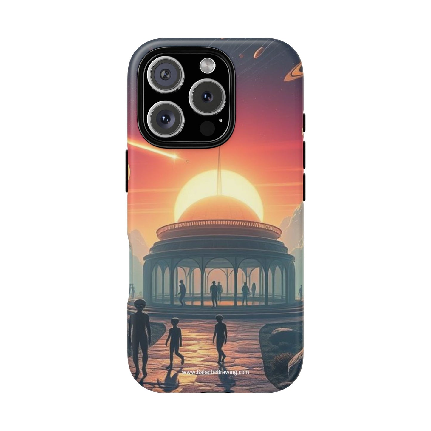 Quantorian Sunrise Roast - Phone Case (iPhone 14-17)