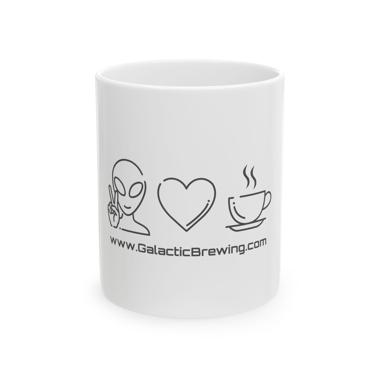 Peace Love and Coffee— Coffee Mug (11oz)