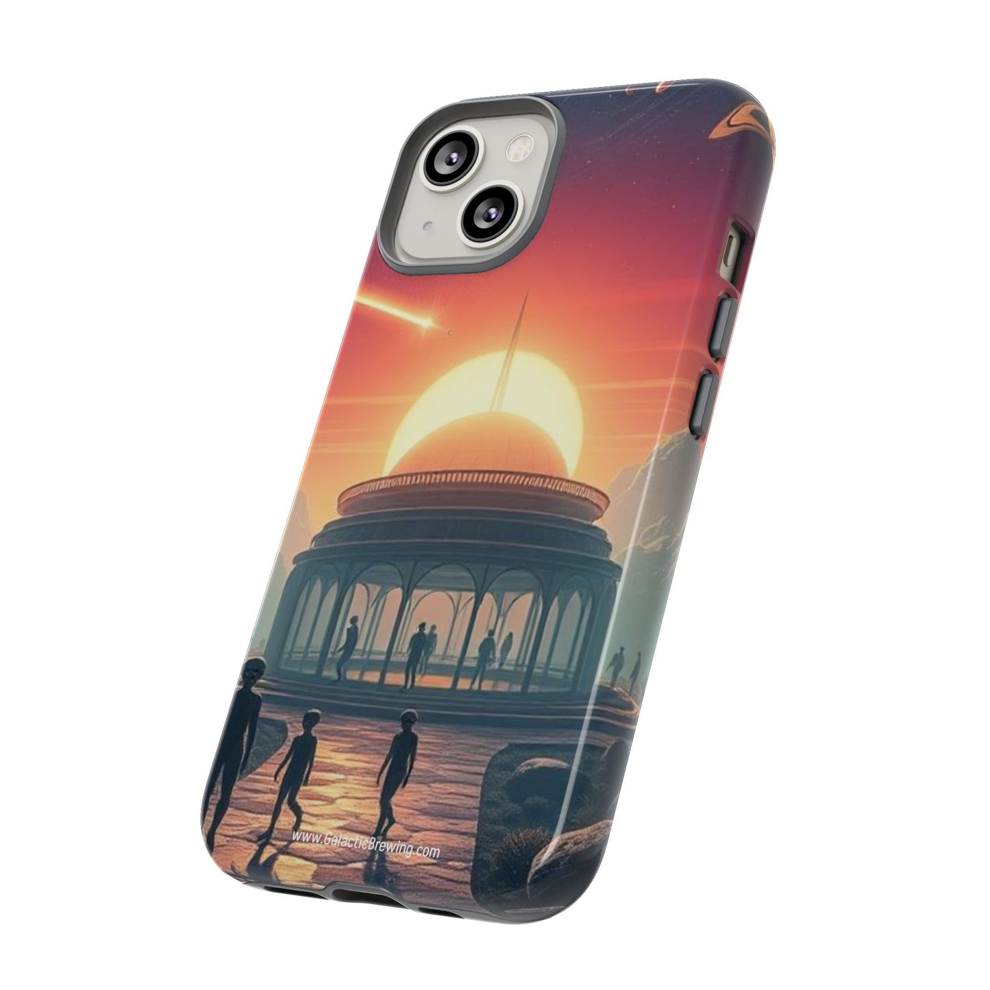 Quantorian Sunrise Roast - Phone Case (iPhone 14-17)