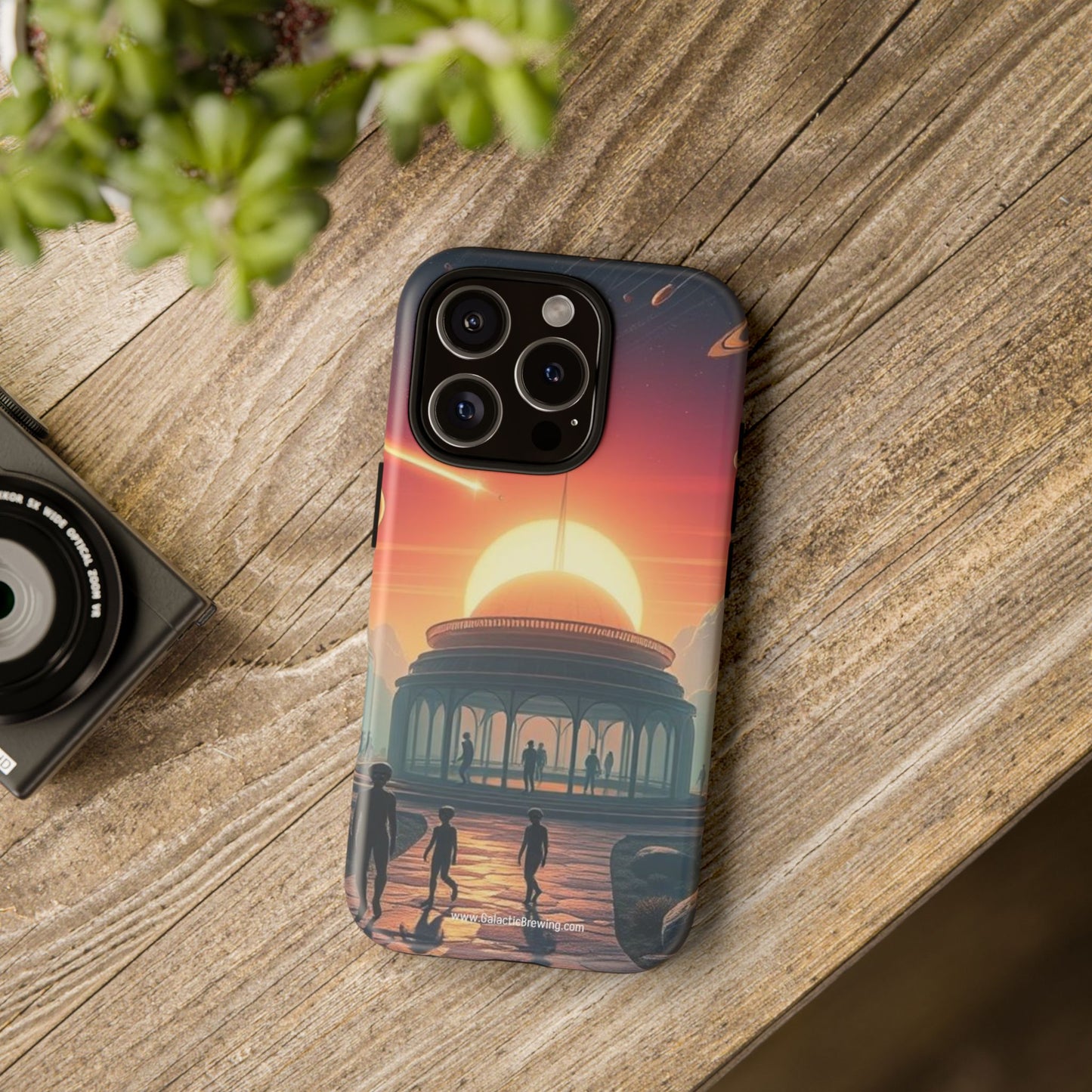 Quantorian Sunrise Roast - Phone Case (iPhone 14-17)