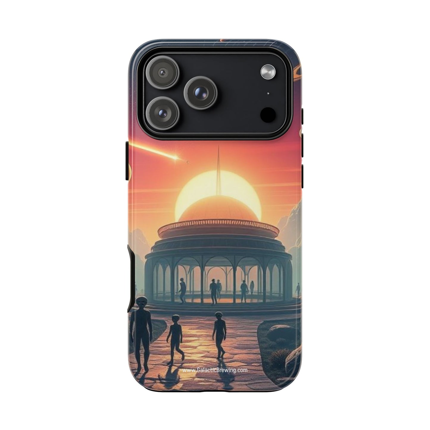 Quantorian Sunrise Roast - Phone Case (iPhone 14-17)