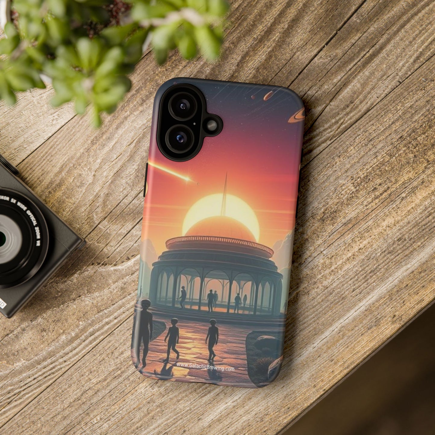 Quantorian Sunrise Roast - Phone Case (iPhone 14-17)