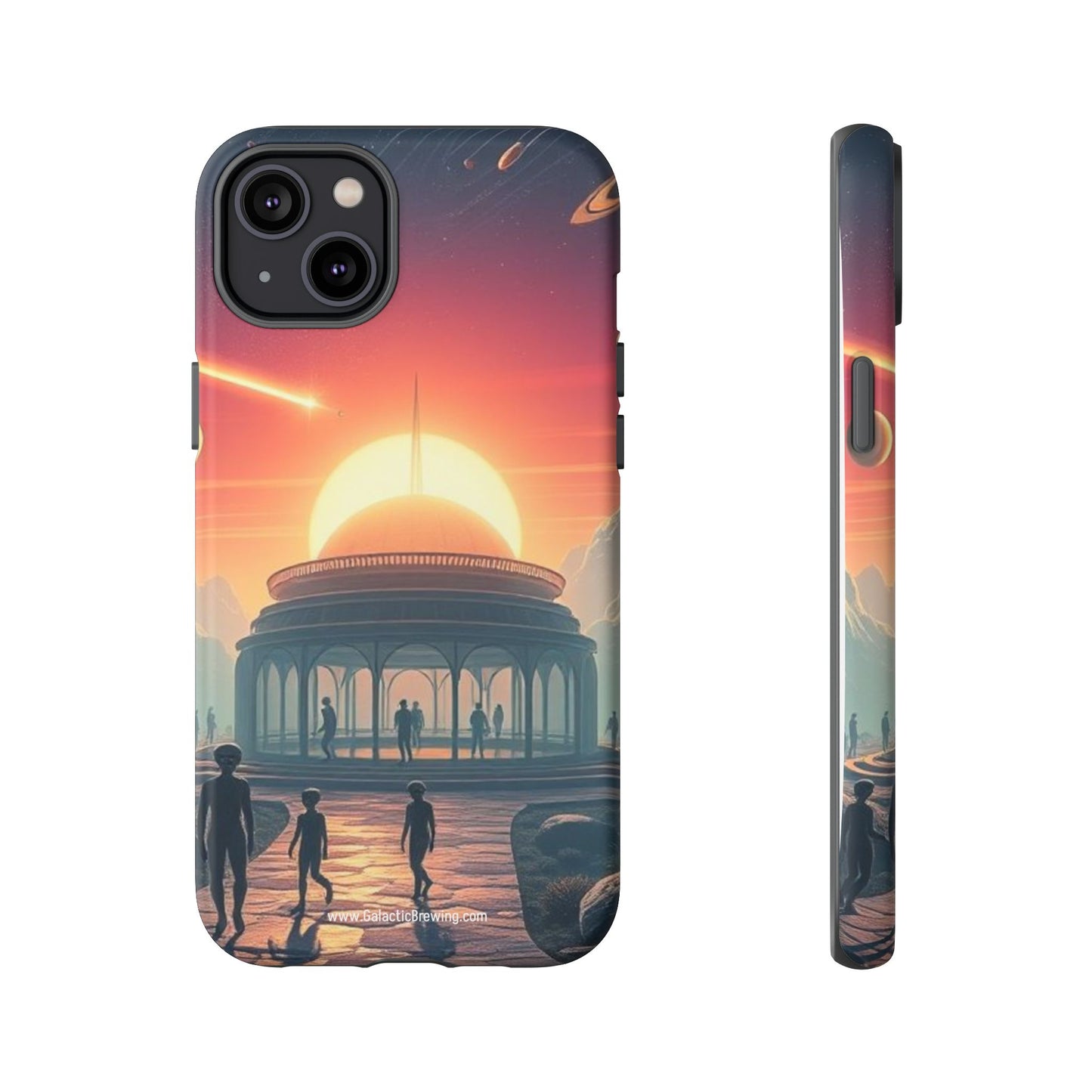 Quantorian Sunrise Roast - Phone Case (iPhone 14-17)