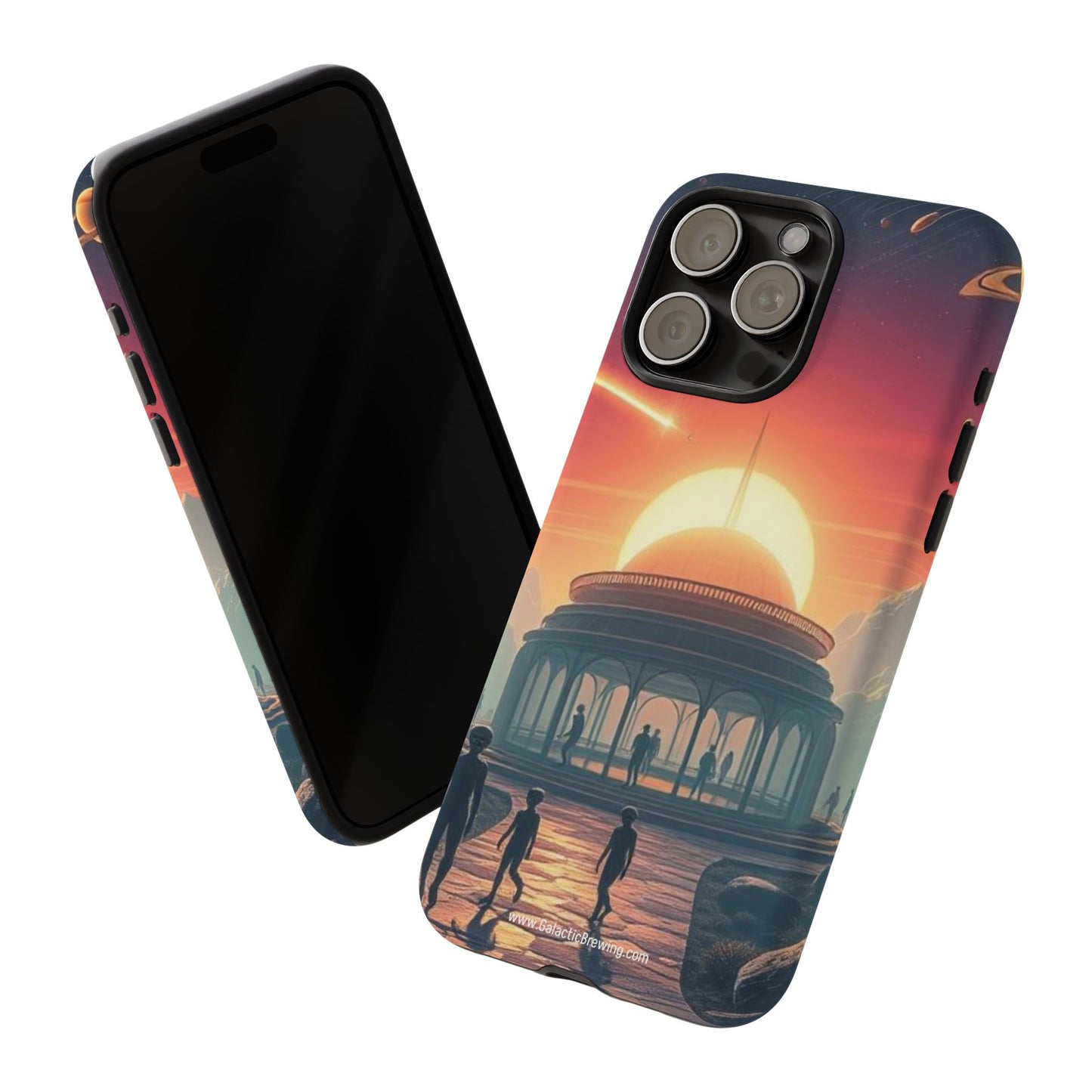 Quantorian Sunrise Roast - Phone Case (iPhone 14-17)