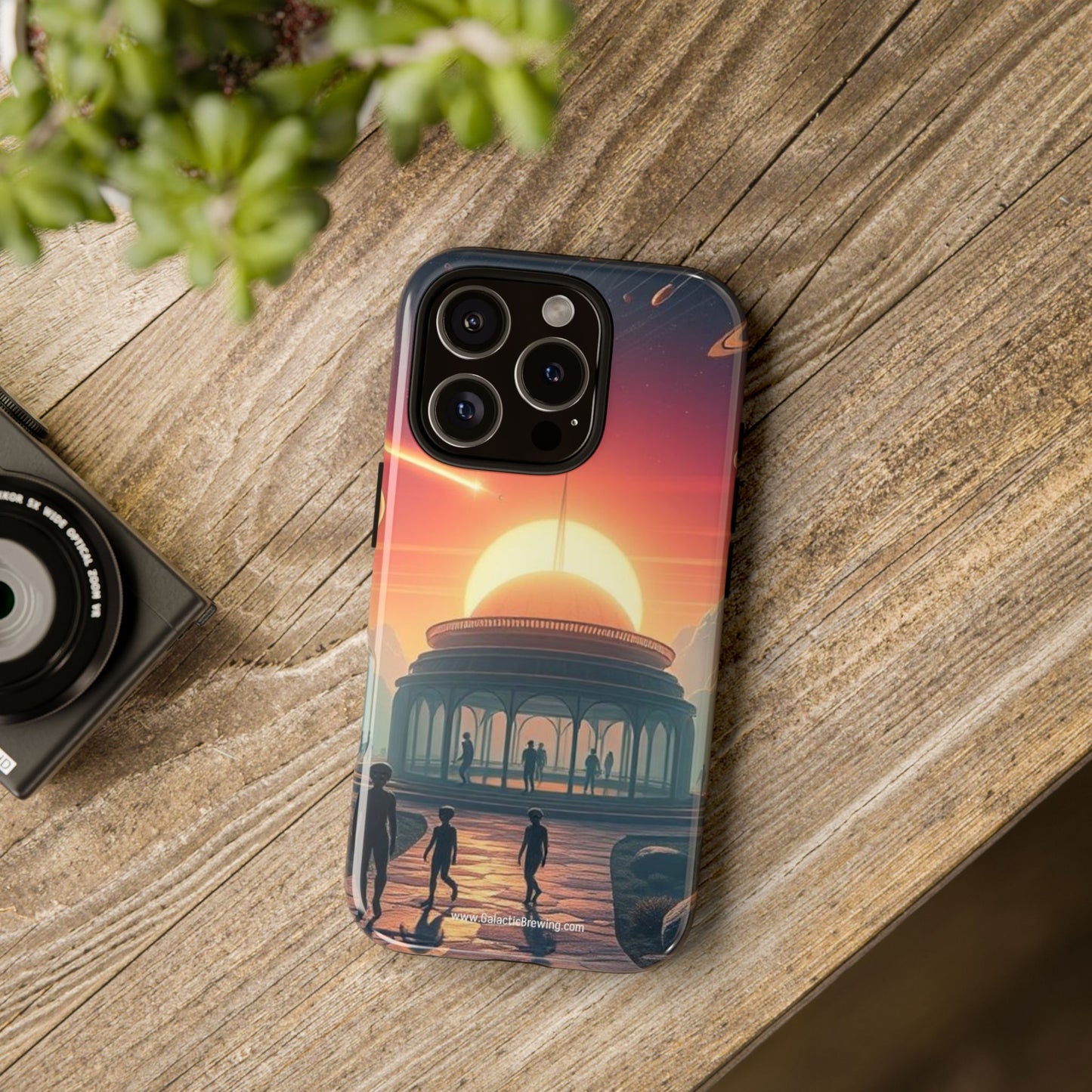 Quantorian Sunrise Roast - Phone Case (iPhone 14-17)