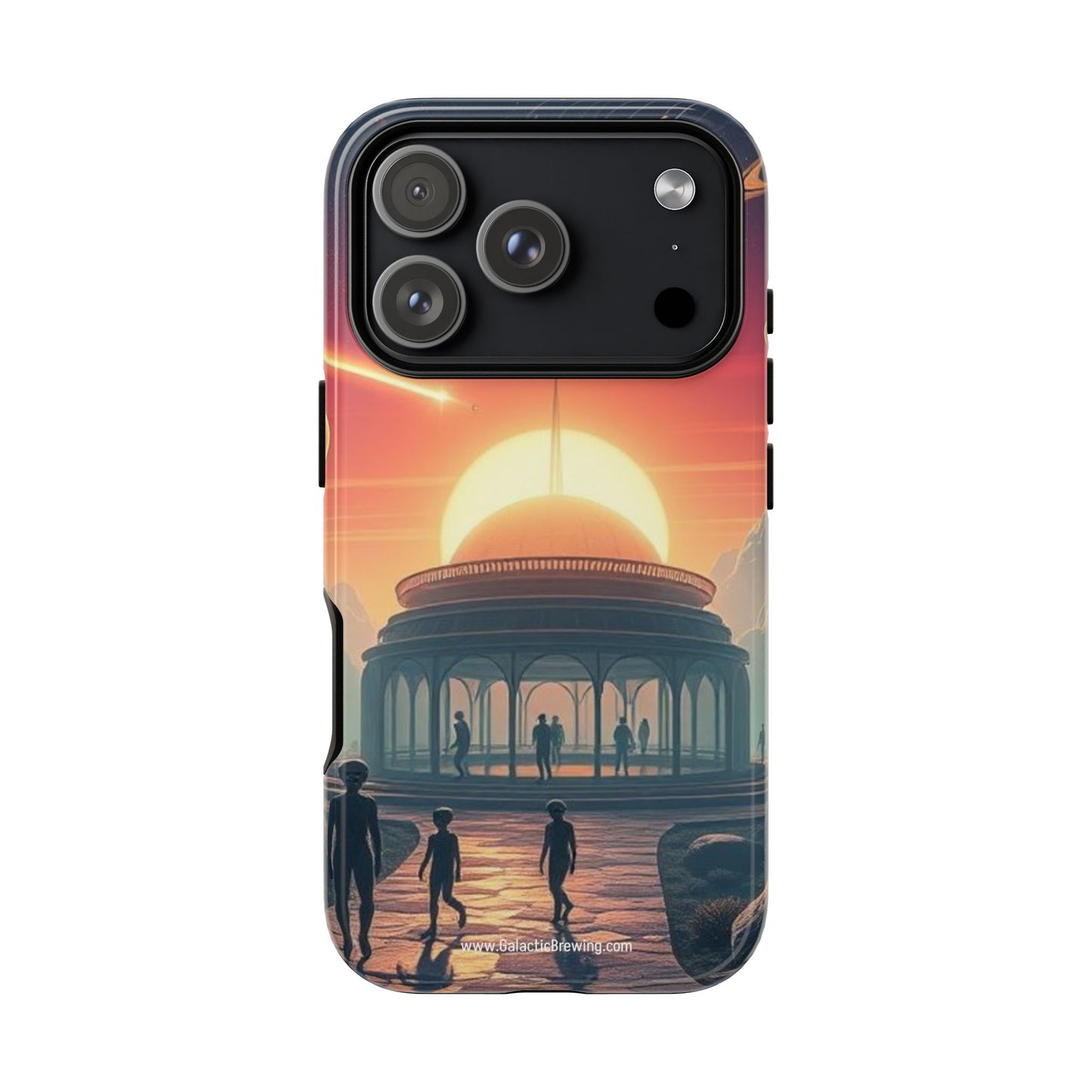 Quantorian Sunrise Roast - Phone Case (iPhone 14-17)