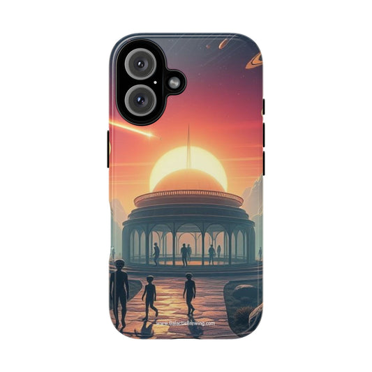 Quantorian Sunrise Roast - Phone Case (iPhone 14-17)
