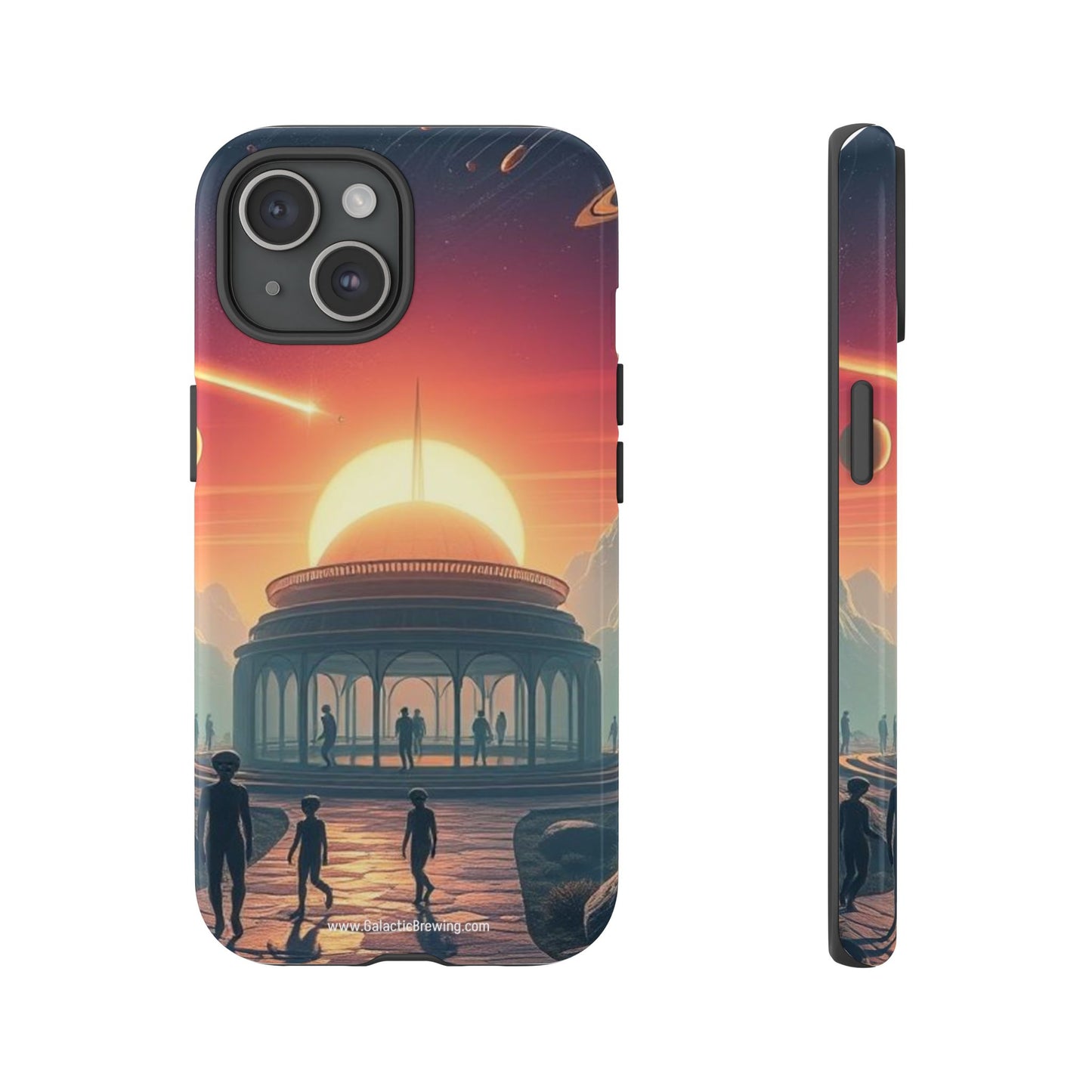 Quantorian Sunrise Roast - Phone Case (iPhone 14-17)